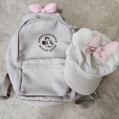 미니 마우스 배낭 모자 세트