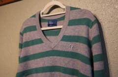 Fred perry ボーダーセーターのサムネイル
