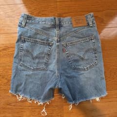 【美品】Levi's Premium HIGH LOOSE ショートパンツ 25