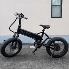 Daikon様専用　MATEX電動アシスト自転車折りたたみ式ファットバイク黒のサムネイル