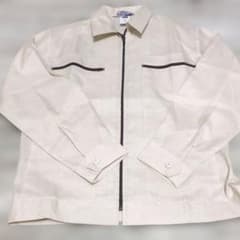 メンズジャケット　 アイボリー ジャケット Mサイズ　作業用ジャケット