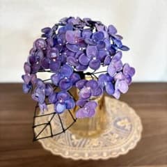あじさい 紫陽花 ワイヤーフラワー ☆ ワイヤークラフト ワイヤー