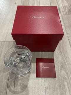 Baccarat クリアグラス 未使用品のサムネイル