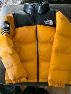 THE NORTH FACE シュプリーム　supreme レザー　ヌプシのサムネイル