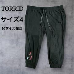 TORRID【サイズ4】ブラック スリムフィットパンツ 男女兼用のサムネイル