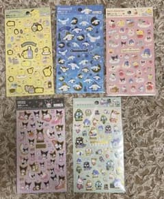 サンリオ 箔押しシール＋はぴだんぶいシールのサムネイル