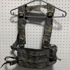 volk tactical gear VBS ミニマムセット　マルチカムブラックのサムネイル