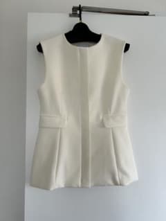 Audire Roomy formal vest (Ivory)のサムネイル