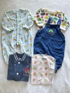はらぺこあおむし ベビー服 5点セット 80のサムネイル