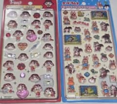 即日発送　BONBON DROP シール ペコちゃん クッピーラムネ 2種セットのサムネイル