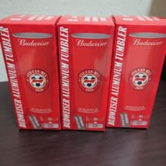 Budweiser Aluminium Tumbler 3個セットのサムネイル