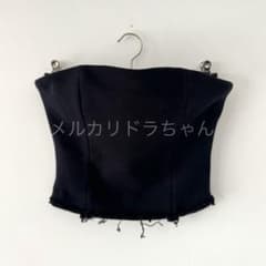 新品　dich henderson スウェット　ベアトップ DICH HENDERSON スウェットベアトップ - メルカリ