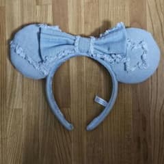 Disney Denim Star Fringe Headband
