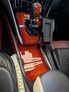 ポ*カ様 ハリアー60系　シフトパネル　コンソールドリンクホルダー　シフトノブのサムネイル