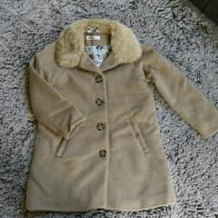 H＆M　ファー付きコート 120のサムネイル