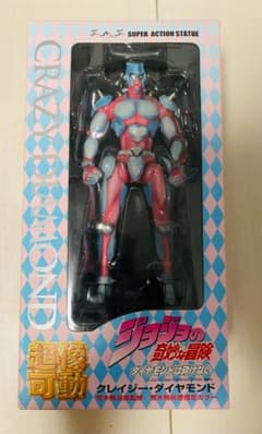 【ジャンク】超像可動 ジョジョ クレイジー・ダイヤモンド フィギュアのサムネイル