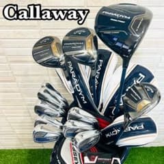 左　キャロウェイ　パラダイム　レフティ　ゴルフセット　ゴルフ一式　クラブセット キャロウェイ パラダイム ゴルフセット ゴルフ一式 クラブセット