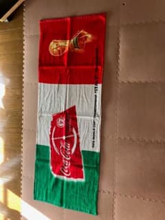イタリア国旗 コカ・コーラ スポーツタオルのサムネイル