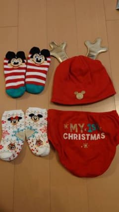 ディズニークリスマス　ベビーコーディネートのサムネイル