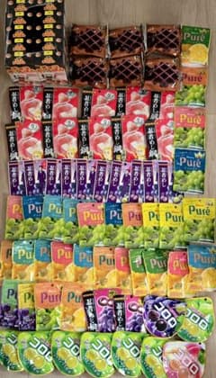 【アミューズメント菓子】グミのまとめ売りです！☆合計154袋☆ アミューズメントお菓子 グミ 詰め合わせ☆ - メルカリ