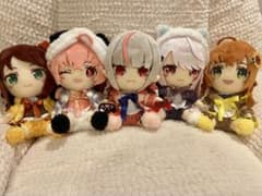 にじさんじ　ぬいぐるみ 5体セット　げまじょ　まとめ売りのサムネイル
