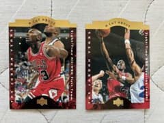 マイケル・ジョーダン NBAカード A Cut Above 2枚セットのサムネイル