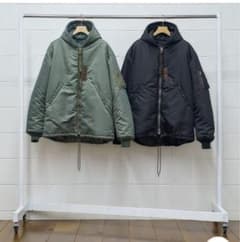 【UNUSED / アンユーズド × バズリクソンズ】 MA-1 HOODIEのサムネイル