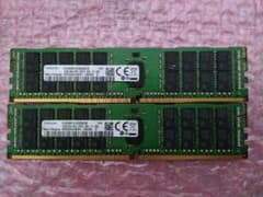 サーバー用メモリー　PC4-2400T 64GB(32GB×2枚) サーバー用メモリー PC4-2400T 32GB(16GB×2枚) - メルカリ