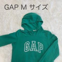 GAP ギャップ ロゴパーカー グリーン Mサイズ 長袖 Logo Hoodieのサムネイル