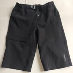 FieldCore ブラック ハーフパンツ 水陸両用　ワークマン　キッズ140のサムネイル