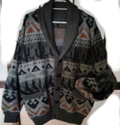 LONGHOUSE カウチンニットカーディガンのサムネイル