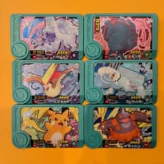 ポケモンフレンダ ★4 ライチュウ ピジョット 他 6枚セット 匿名配送のサムネイル
