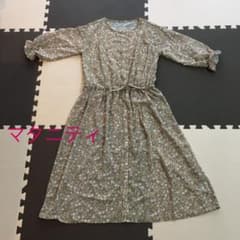 花柄 ロングワンピース　マタニティのサムネイル