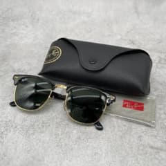 Ray-Ban レイバン クラブマスター サングラス ブラック ゴールド