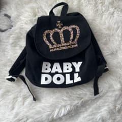 BABY DOLL ブラックリュック kidsのサムネイル