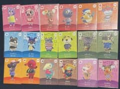 キャンディ あつ森 住民18枚セット あつまれどうぶつの森 amiiboカードのサムネイル