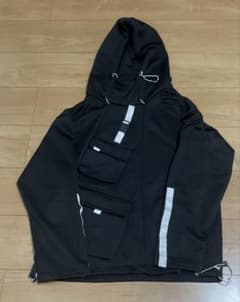 メンズ パーカー ブラックのサムネイル
