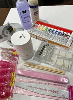 TATネイル用品★ほぼ新品★アクリルジェルスカルプチップのサムネイル