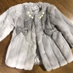 あまタロ様専用 ★フェイクファーコート 子供服 110のサムネイル