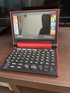 CASIO EX-word 電子辞書 レッド　xd-c500のサムネイル