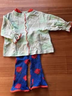 ソウガラフレアパンツ80㎝ ソウガラフレアスリーブカットソー80㎝のサムネイル