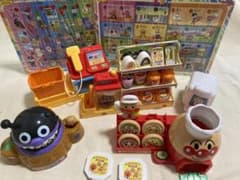 お値下げ　アンパンマン  まとめ売り　コンビニ　ピザ屋さん　パズルのサムネイル