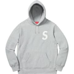 [新作] Supreme SS20 S LOGO パーカー 灰 Ｌのサムネイル