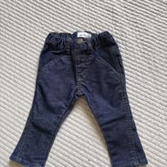 Love & Peace Mom デニム風パンツ 80cm 美品のサムネイル