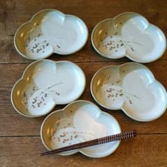 たち吉  創作陶器 盛り皿5枚セットのサムネイル