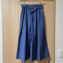 ワイドパンツ　ブルー　ビームスのサムネイル