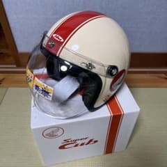 未使用品 ホンダ スーパーカブ 60周年記念限定ヘルメット Mサイズ