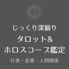 【匿名配送・鑑定書】タロット&ホロスコープで深掘り鑑定のサムネイル