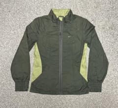 y2k Nike ナイロンジャケット サイズS オリーブグリーンのサムネイル