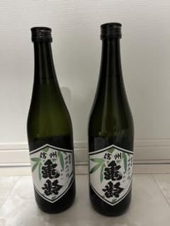 【限定】岡崎酒造 信州亀齢 能登産 ゆめみづほ 火入720ml  2本セットのサムネイル